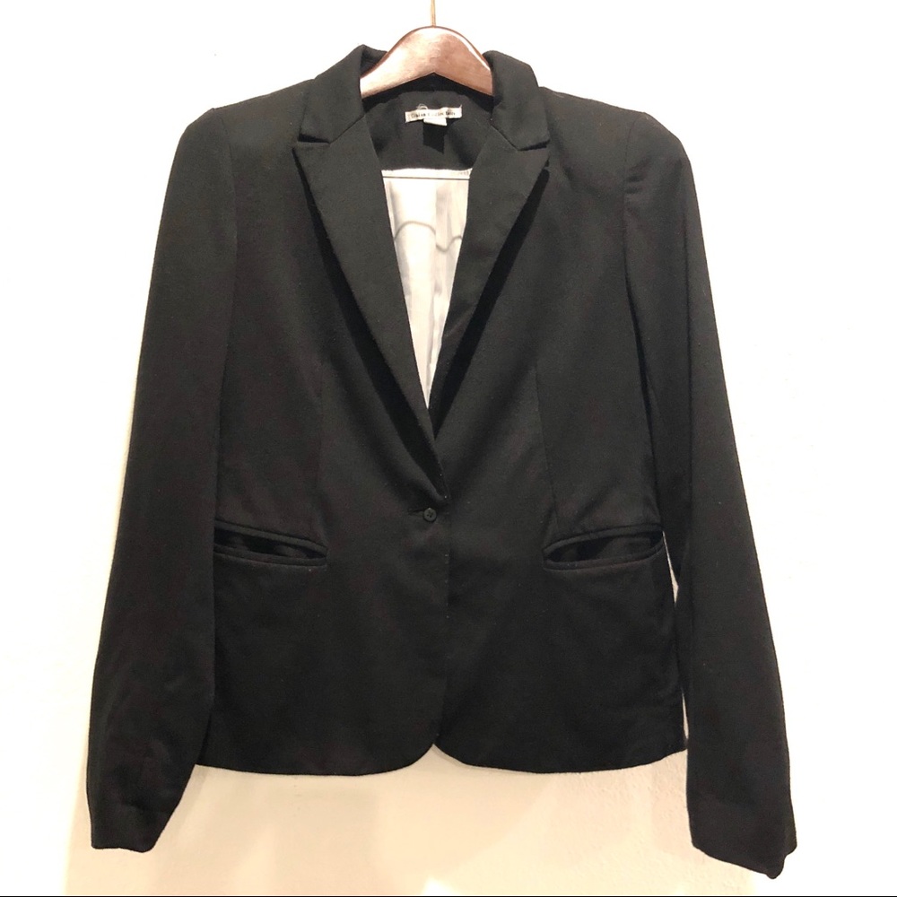 🛍 Woman’s Lined Black Blazer Coat Jacket